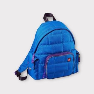 Lego Collection x Target Blue Quilted Puffer Backpack